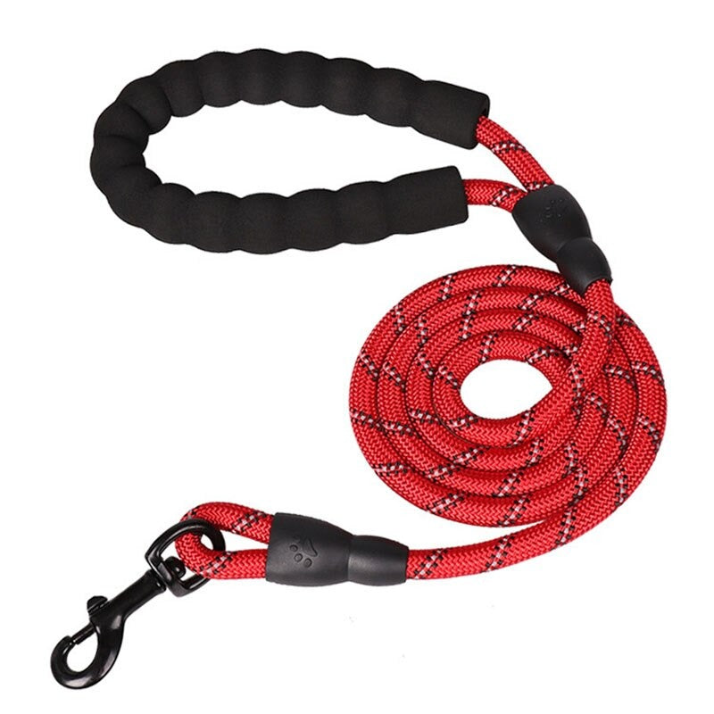 ®D-LEASH PRO | רצועה לכלבים חזקה ומחזירה אור  (1.5 מטר)