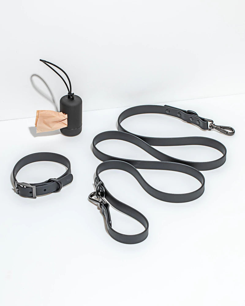 ®WALKY COLLAR KIT | סט קולר רצועה ומתקן שקיות לכלבים