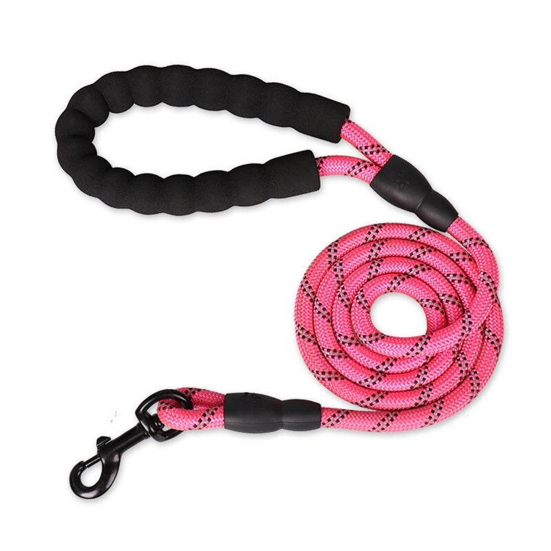 ®D-LEASH PRO | רצועה לכלבים חזקה ומחזירה אור  (1.5 מטר)