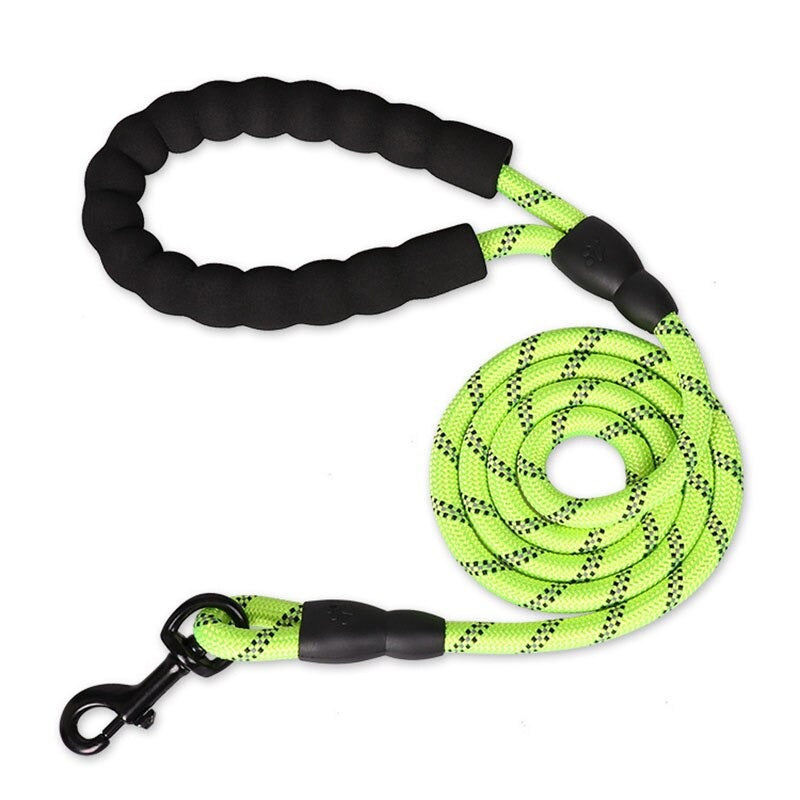 ®D-LEASH PRO | רצועה לכלבים חזקה ומחזירה אור  (1.5 מטר)